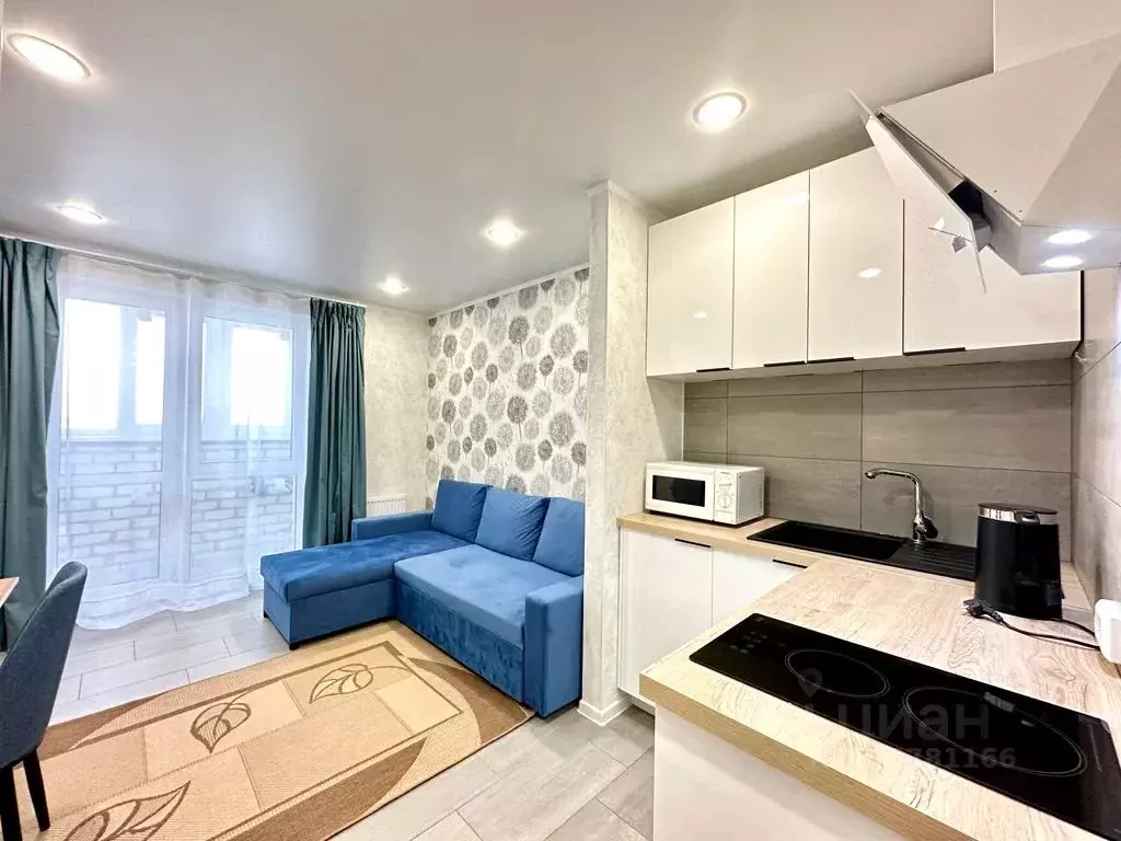 Студия Тюменская область, Тюмень ул. Вадима Бованенко, 5 (25.0 м) - Фото 1