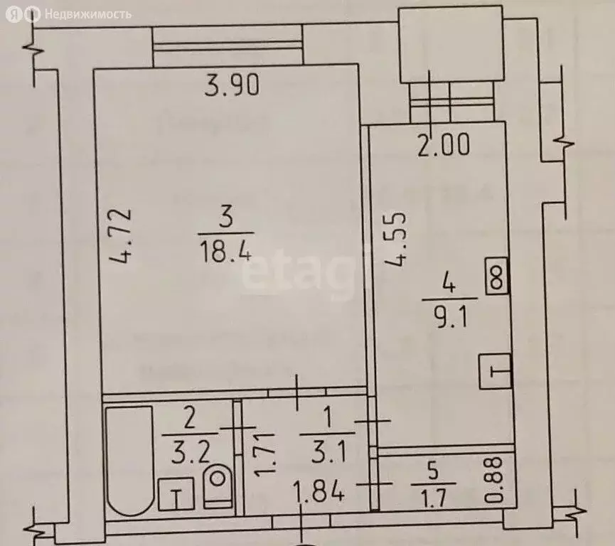 1-комнатная квартира: Ижевск, улица Тимирязева, 23 (35 м) - Фото 1