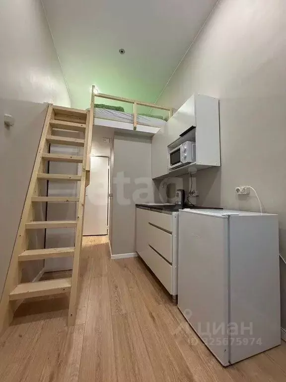 Студия Санкт-Петербург ул. Декабристов, 17 (15.0 м) - Фото 1