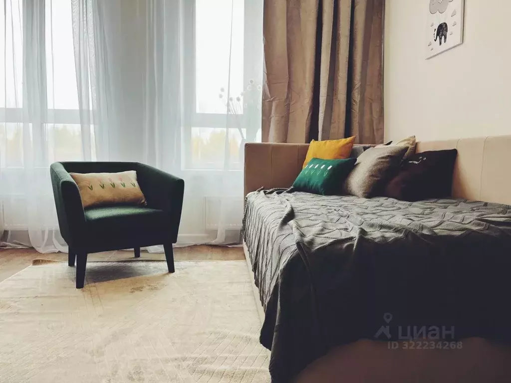 1-к кв. Башкортостан, Уфа ул. Ивана Спатара, 14 (35.48 м) - Фото 1