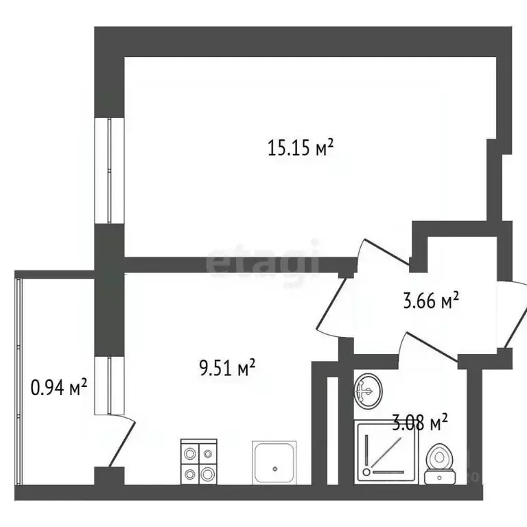 1-к кв. Ярославская область, Ярославль ул. Пашуковская, 11 (32.34 м) - Фото 1