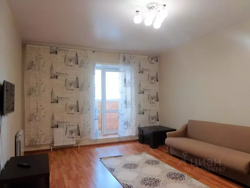 1-к кв. Омская область, Омск ул. Перелета, 33 (34.0 м) - Фото 1