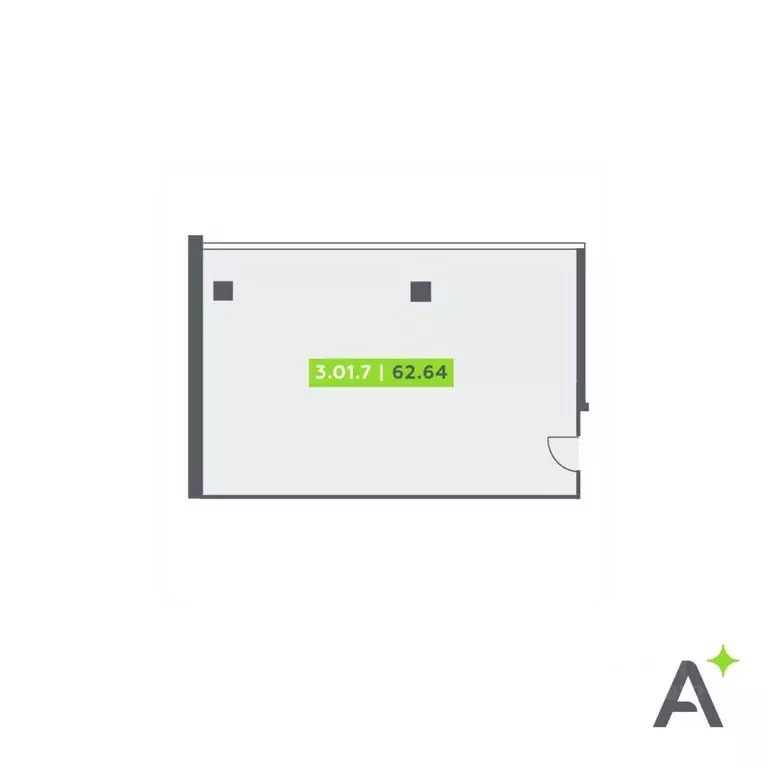 Офис в Санкт-Петербург Московский просп., 65Э (63 м) - Фото 1