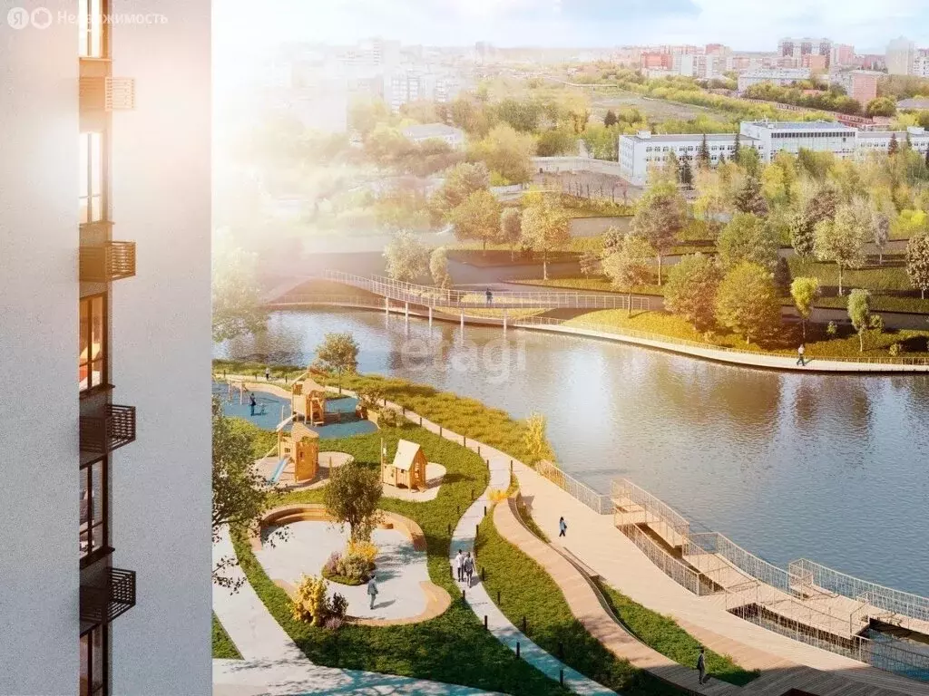 2-комнатная квартира: Тюмень, Новгородская улица, 3 (62 м) - Фото 1