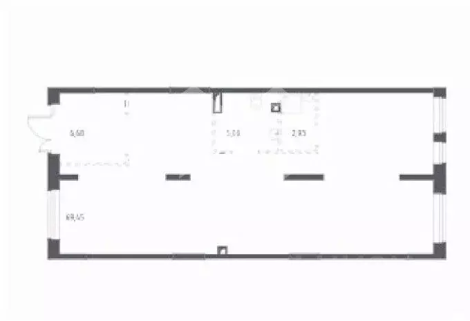 Торговая площадь в Московская область, Домодедово городской округ, с. ... - Фото 2