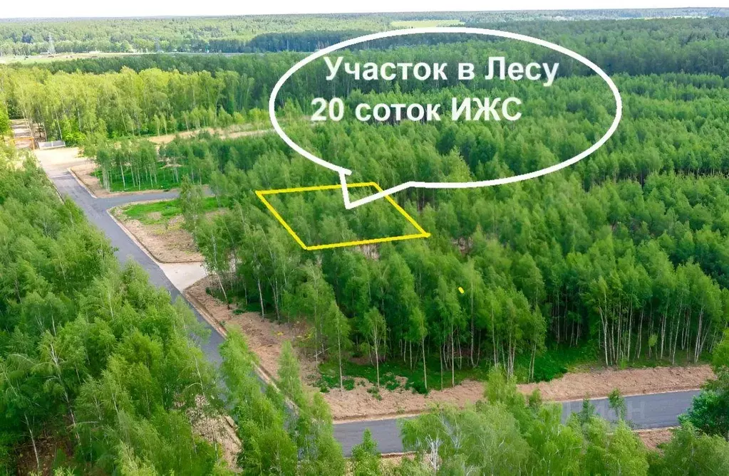 Участок, 20 сот., поселения (ижс) - Фото 0