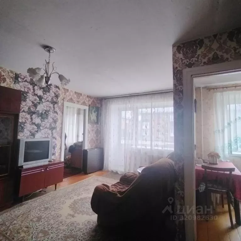 2-к кв. Кемеровская область, Новокузнецк ул. Обнорского, 32 (42.0 м) - Фото 1