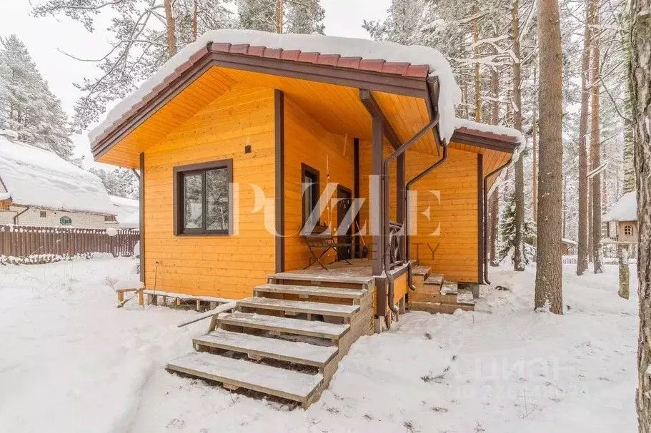 Дом в Ленинградская область, Приозерский район, Раздольевское с/пос, ... - Фото 1