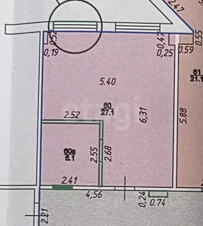 Помещение свободного назначения в Татарстан, Казань просп. Ямашева, ... - Фото 2