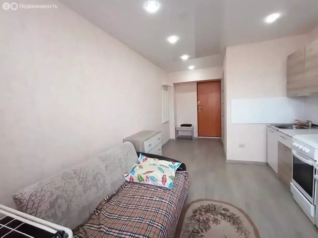 Квартира-студия: Красноярск, Аэровокзальная улица, 8Ж (18 м) - Фото 2