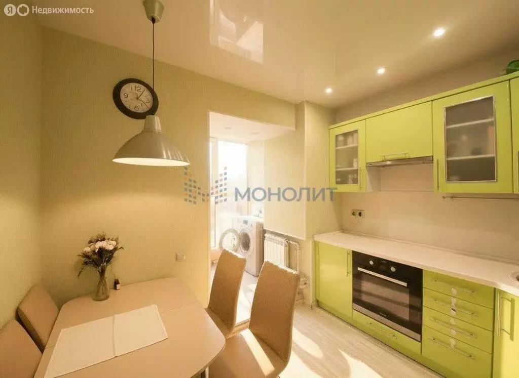 1-комнатная квартира: Нижний Новгород, жилой район Мещерское Озеро, ... - Фото 0