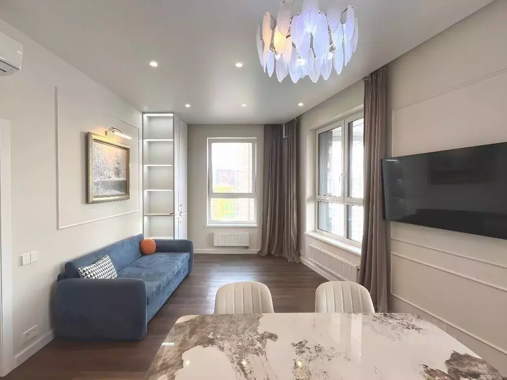 3-к кв. Москва ул. Петра Алексеева, 12с1 (78.0 м) - Фото 1