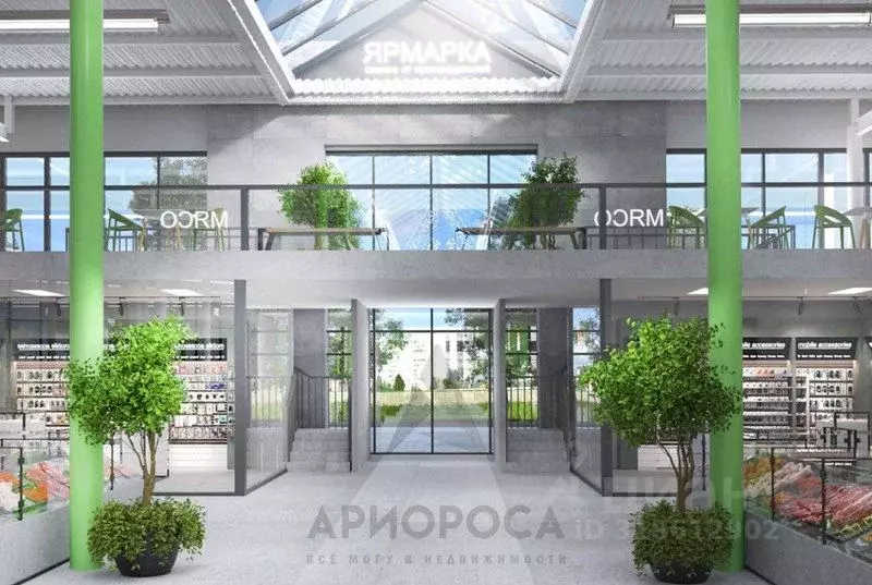 Торговая площадь в Волгоградская область, Волгоград ул. Академика ... - Фото 2