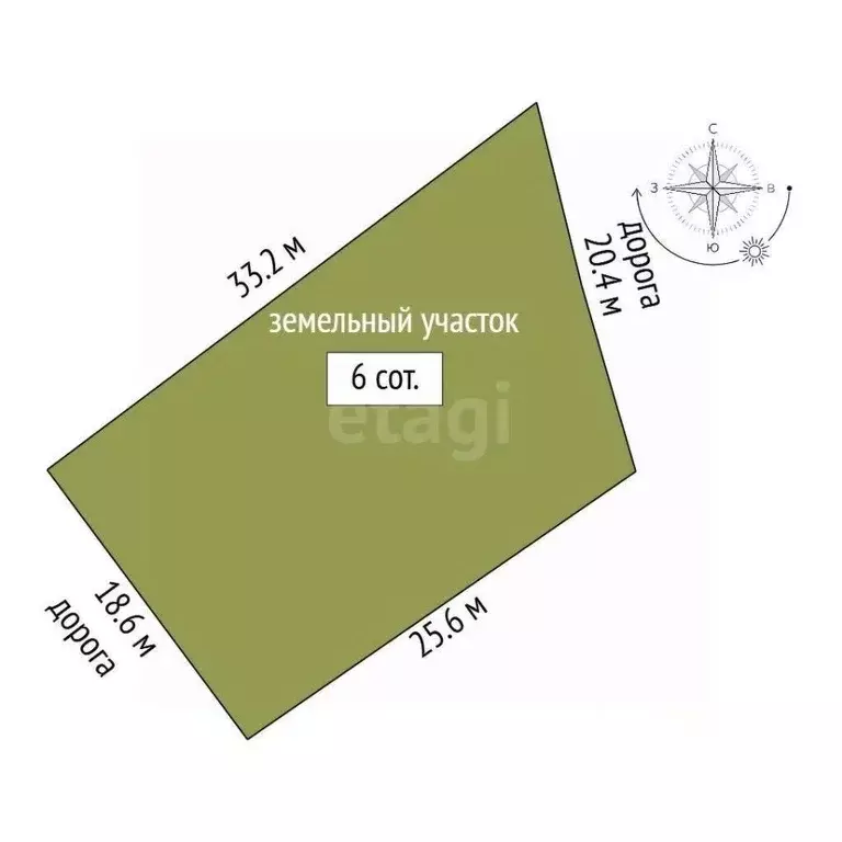 Участок в Ростовская область, Аксайский район, Старочеркасская ст-ца ... - Фото 2