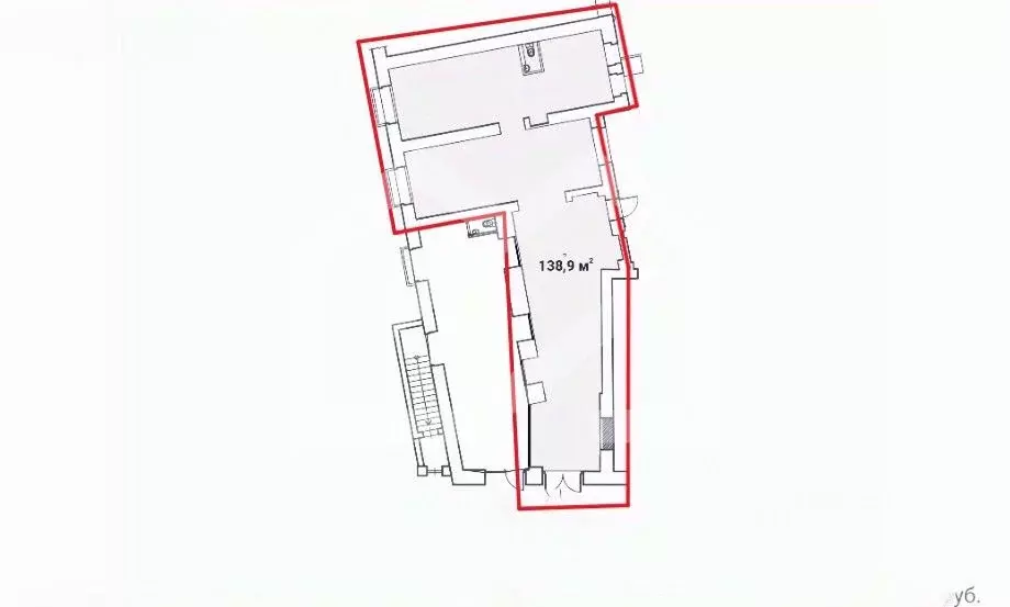 Помещение свободного назначения в Москва ул. Земляной Вал, 25 (139 м) - Фото 2