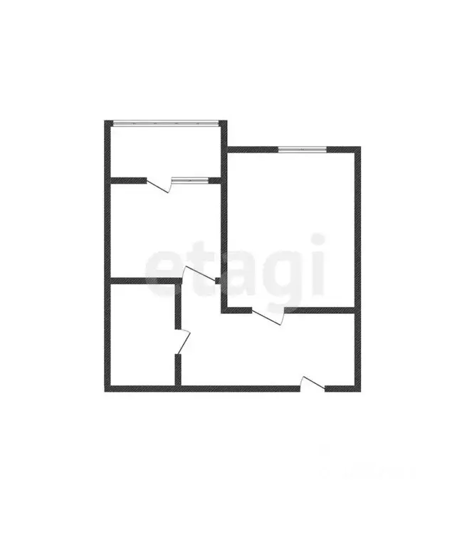 1-к кв. Курская область, Курск ул. Энгельса, 158к1 (37.4 м) - Фото 1