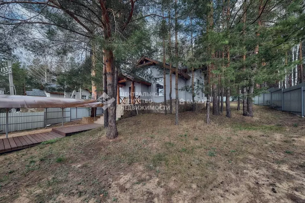 Дом в Рязанская область, Спасский район, Панинское с/пос, с. Петровичи ... - Фото 0