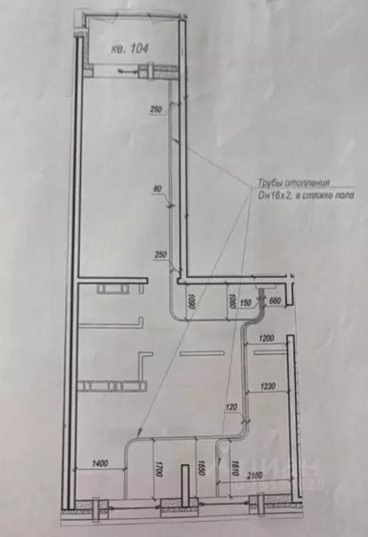 2-к кв. Карелия, Петрозаводск ул. Попова, 13А (56.6 м) - Фото 2