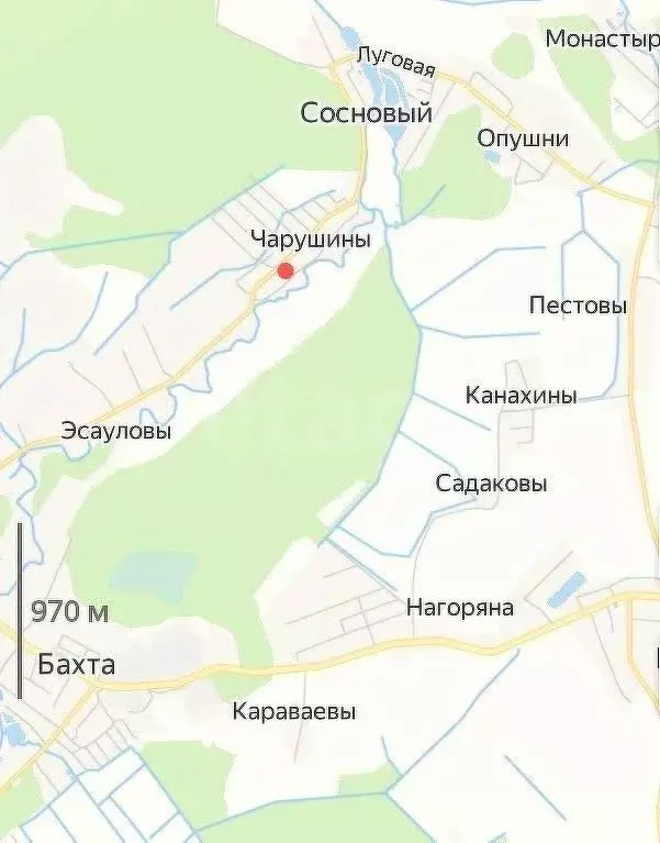 Участок в Кировская область, Киров городской округ, д. Чарушины  (10.5 ... - Фото 1