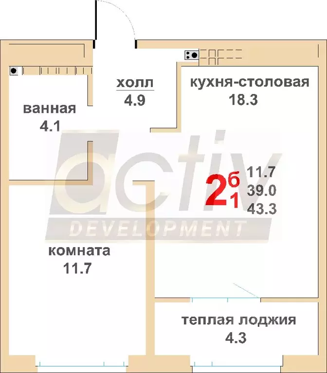 1-к кв. свердловская область, верхняя пышма красноармейская ул, 13 . - Фото 0