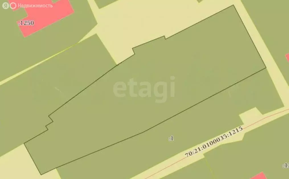 Участок в Томск, посёлок Мясокомбинат (10 м) - Фото 1