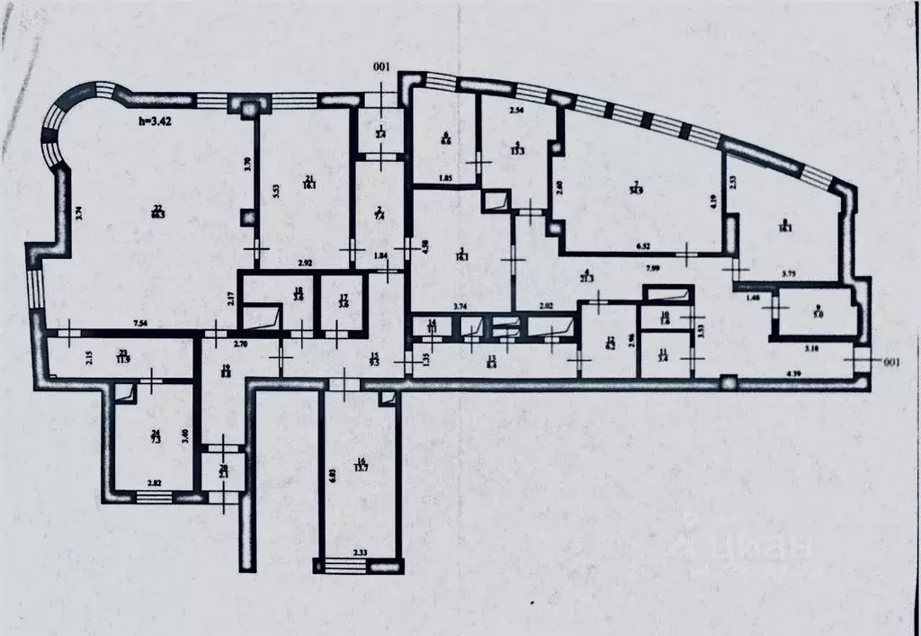 Помещение свободного назначения в Москва ул. Академика Пилюгина, 22К1 ... - Фото 2