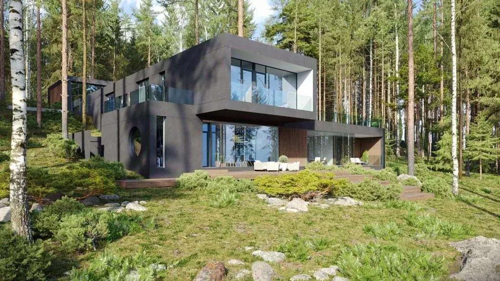 Дом в Ленинградская область, Выборгский район, Первомайское с/пос, ... - Фото 2