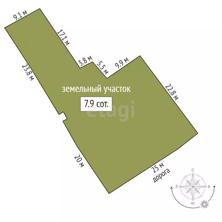 Дом в Заводоуковск, Южная улица (35 м) - Фото 1