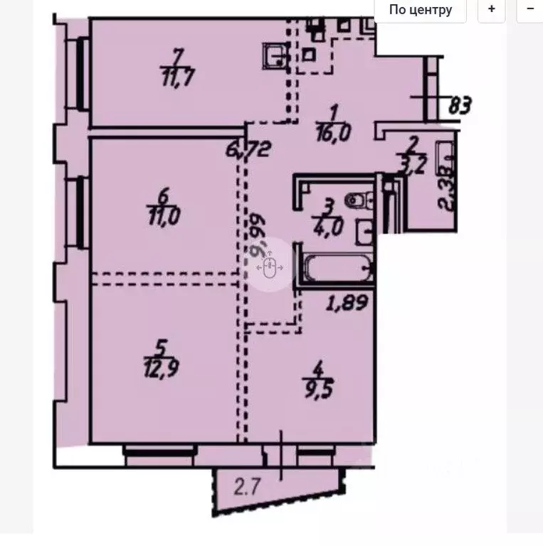 2-к кв. Иркутская область, Иркутский муниципальный округ, Маркова рп, ... - Фото 2