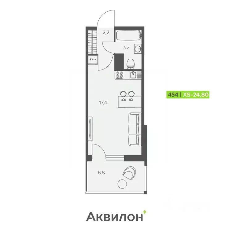 Студия Ленинградская область, Кудрово г. Всеволожский район, Заневское ... - Фото 0