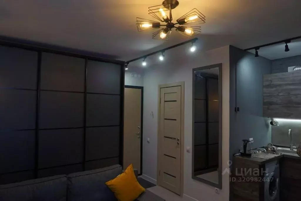 Студия Тюменская область, Тюмень ул. Мельникайте, 83 (22.0 м) - Фото 1