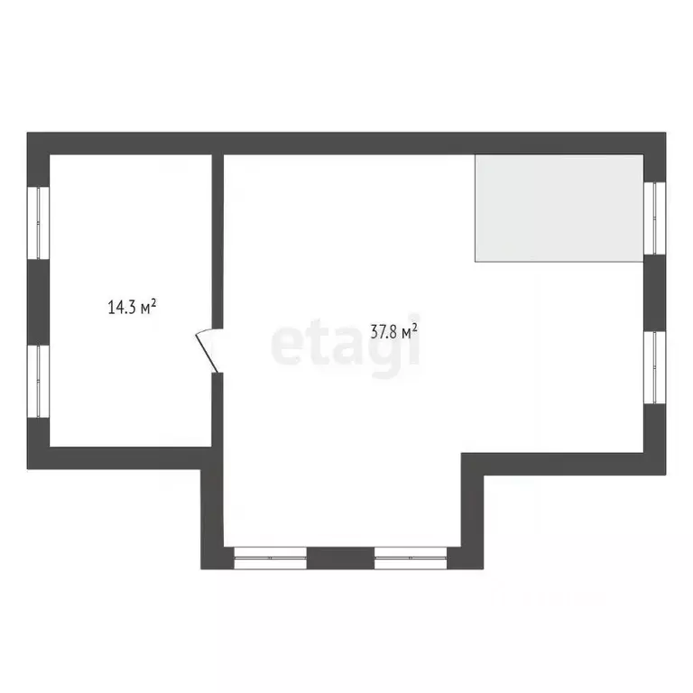 Дом в Новосибирская область, Новосибирск Ельцовка ДНТ, 297 (110 м) - Фото 2