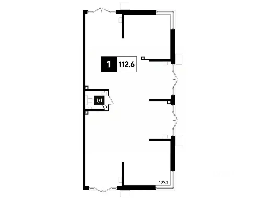 Помещение свободного назначения в Краснодарский край, Краснодар ... - Фото 1