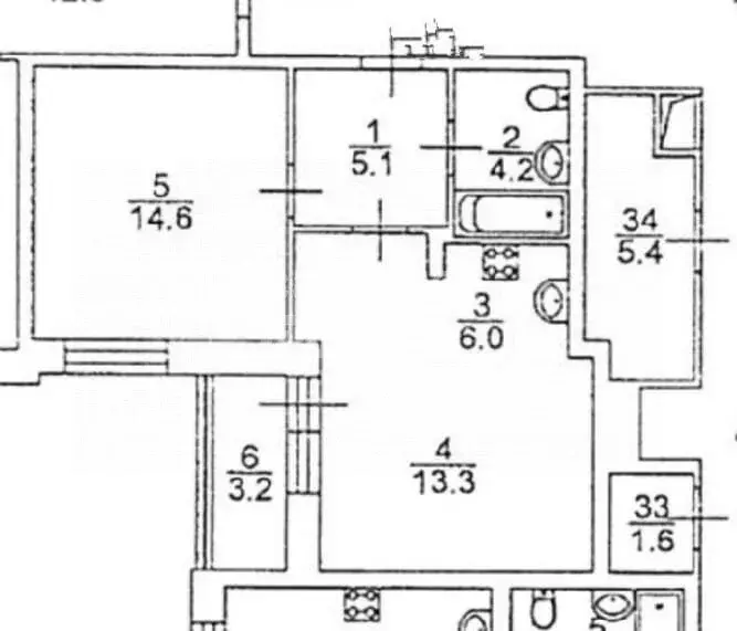 2-комнатная квартира: Энгельс, микрорайон Энгельс-9, 2 (43.2 м) - Фото 1