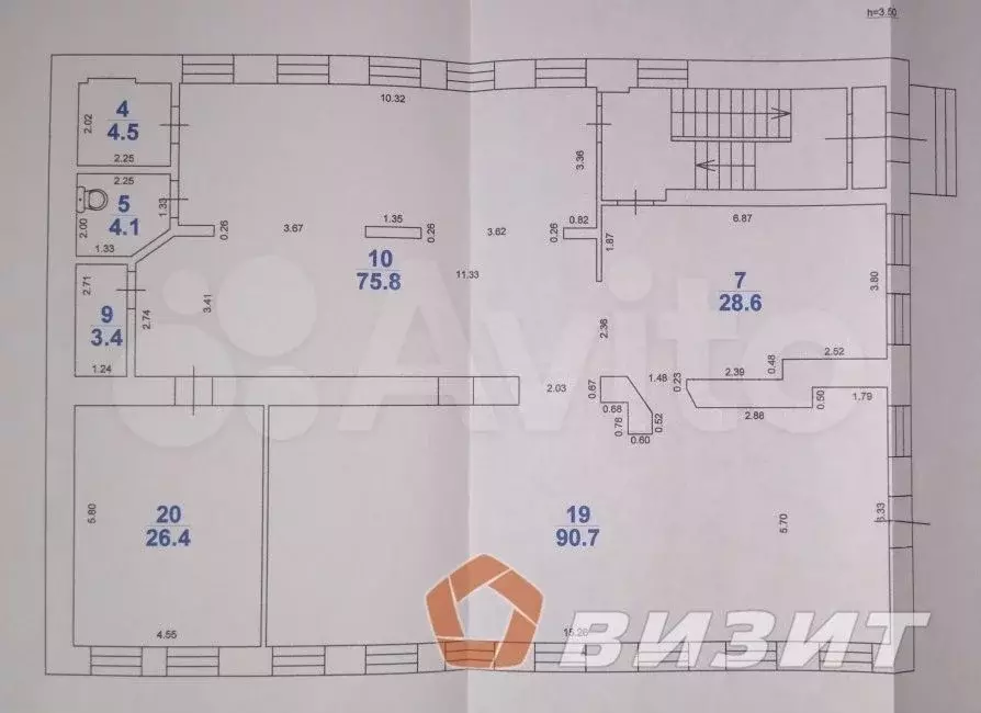 Продам офисное помещение, 232.4 м - Фото 0