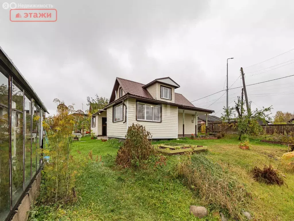 Дом в село Кончезеро, Октябрьская улица (53.3 м) - Фото 1