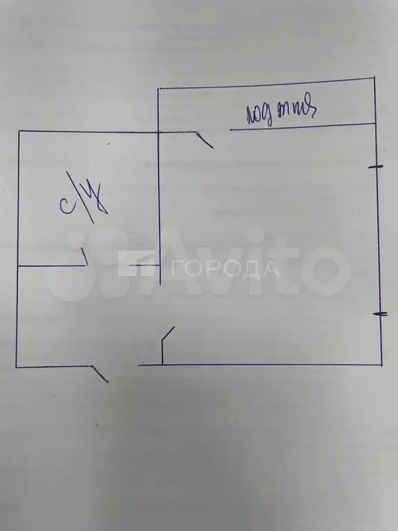 Квартира-студия, 33,6 м, 1/17 эт. - Фото 0