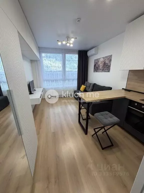 Студия Москва Производственная ул., 19к2 (20.2 м) - Фото 1