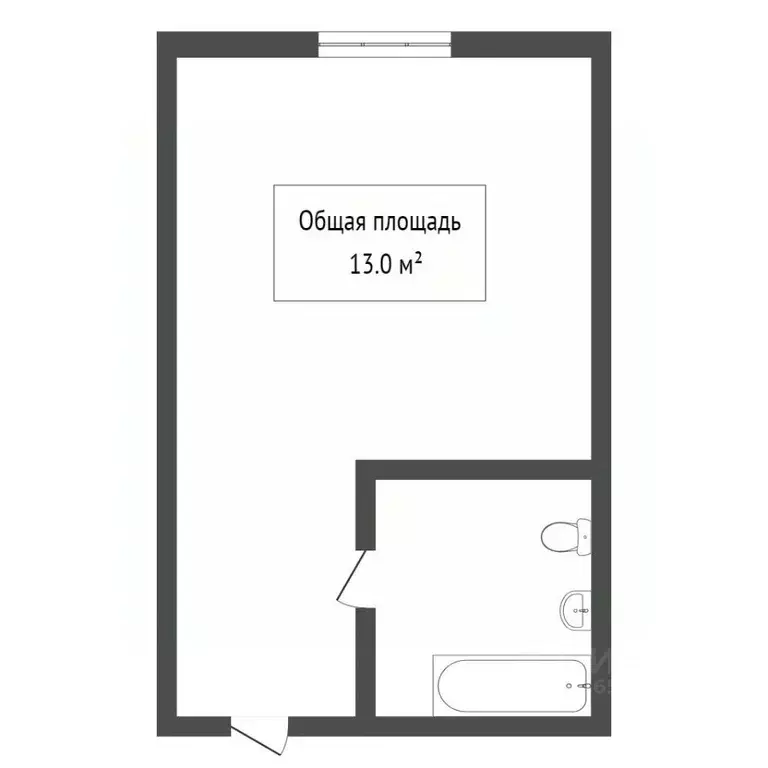 Студия Новосибирская область, Новосибирск Трудовая ул., 14 (20.0 м) - Фото 2