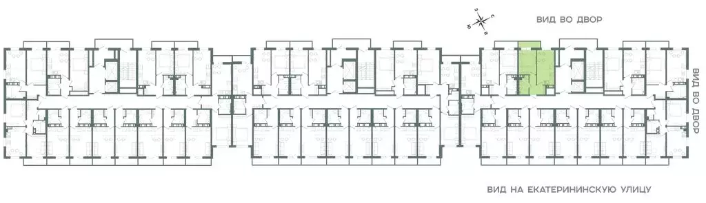 1-комнатная квартира: Мурино, Екатерининская улица, 11 (30.3 м) - Фото 1