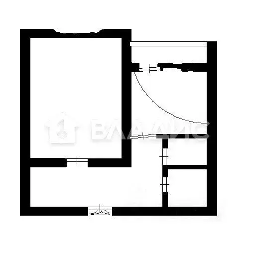 1-комнатная квартира: Москва, Осенняя улица, 14 (38.7 м) - Фото 2