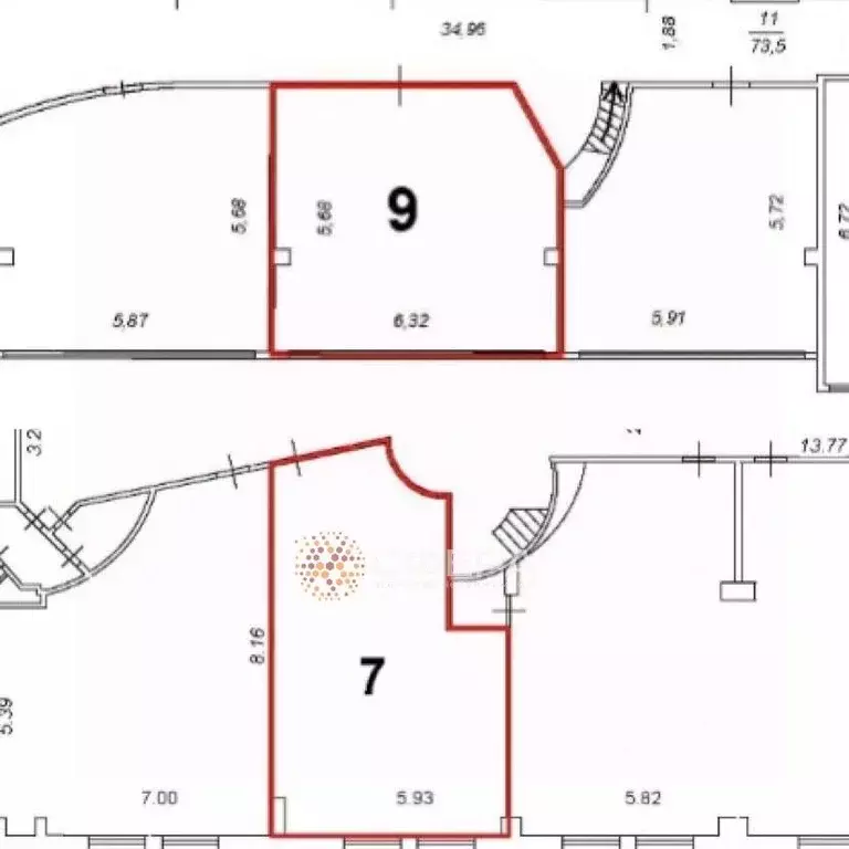Офис в Новосибирская область, Новосибирск ул. Орджоникидзе, 40 (84 м) - Фото 1