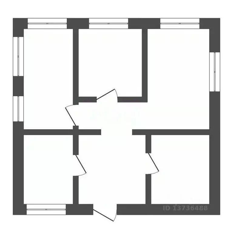 Дом в Амурская область, Благовещенский район, Строитель СТ  (80 м) - Фото 1