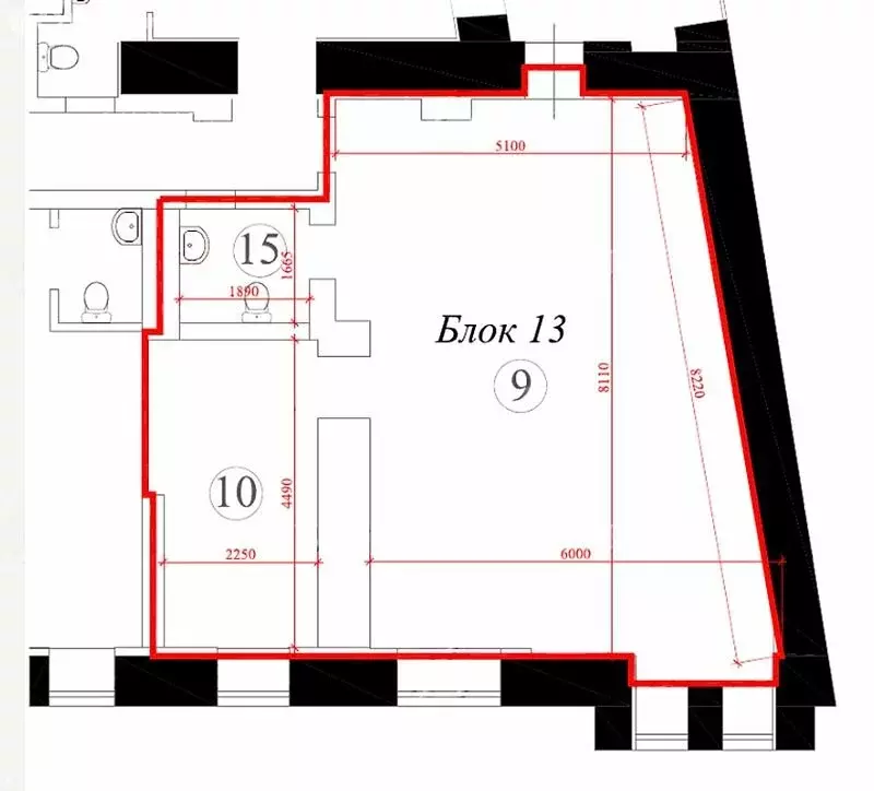 Офис (67 м) - Фото 1