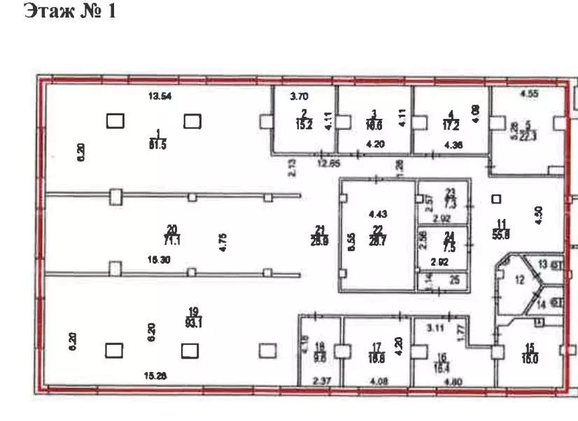 Офис в Москва Бережковская наб., 16А (519 м) - Фото 2