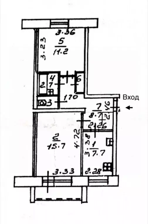 2-к кв. Кировская область, Киров Сошени сл., Молодежная ул., 3 (48.1 ... - Фото 1