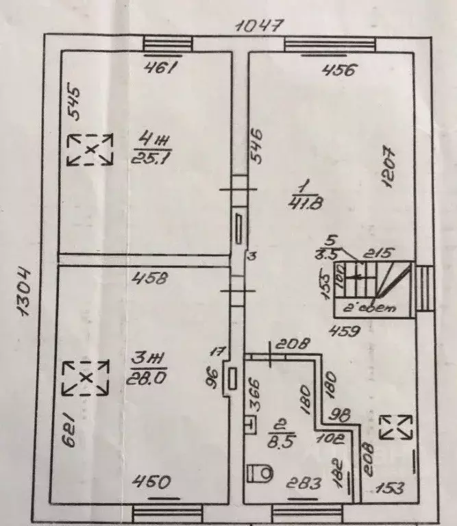 Дом в Калининградская область, Калининград Таганрогский пер., 24 (320 ... - Фото 2