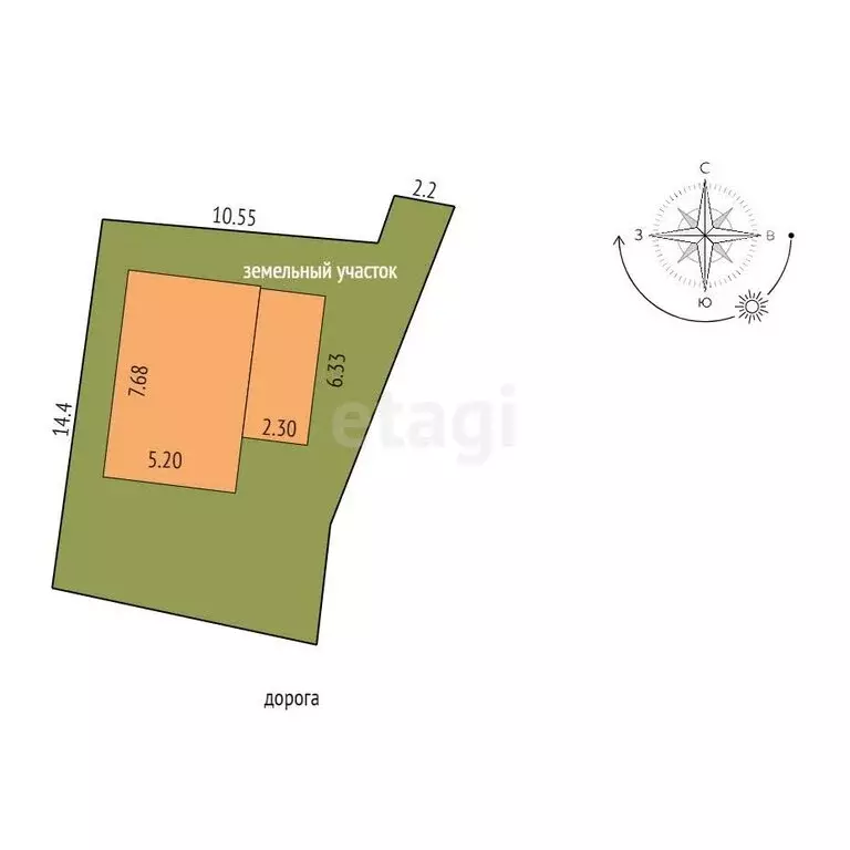 Дом в Феодосия, Очаковский переулок, 4 (64.5 м) - Фото 1