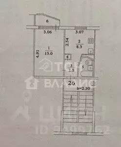 1-к кв. Московская область, Балашиха ул. Юлиуса Фучика, 2к1 (29.6 м) - Фото 2