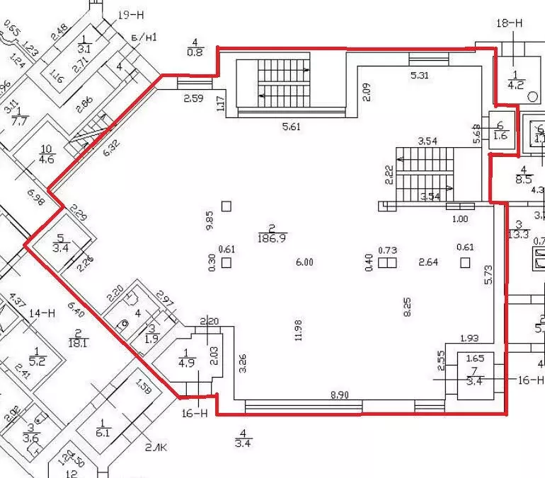 Помещение свободного назначения (322.4 м) - Фото 2
